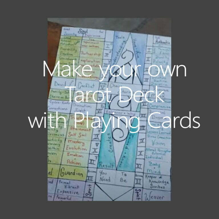Read more about the article DIY Tarot With Regular Playing Cards and Guide