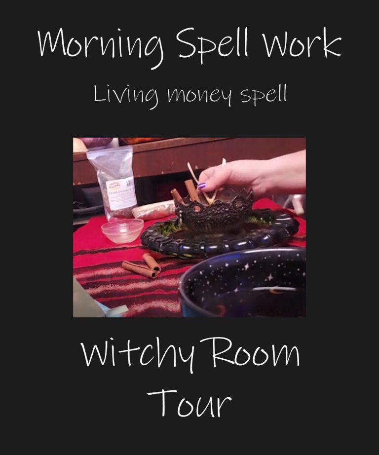 Read more about the article Morning spell and Witchy Room Tour