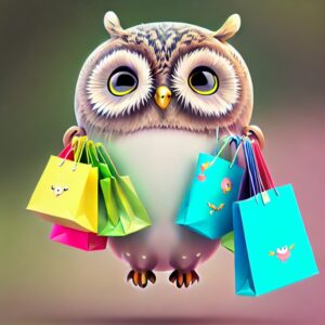 shopping owl